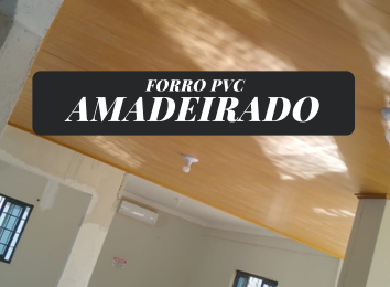 Forro de pvc amadeirado governador Valadares